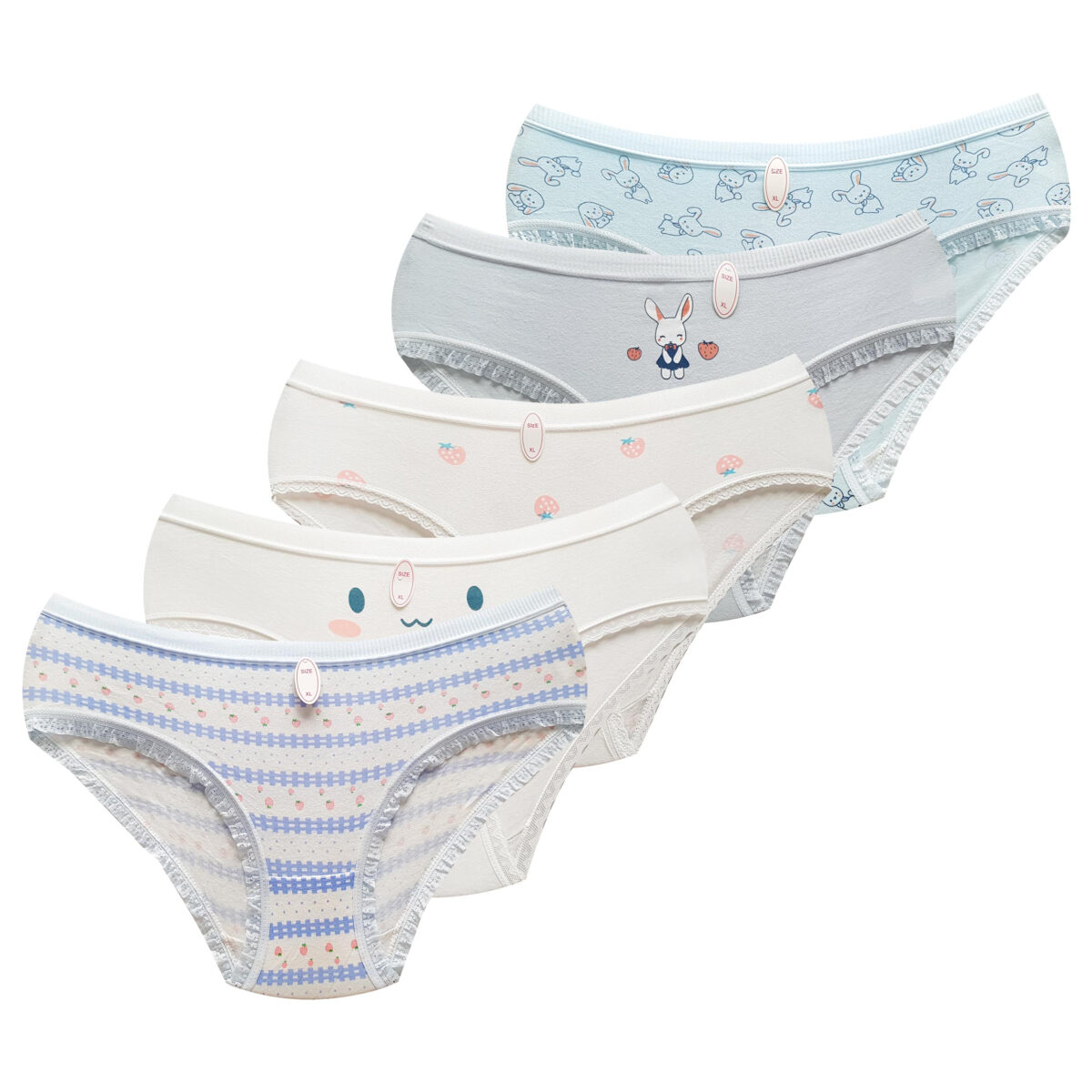 شورت زنانه ماییلدا مدل عروسکی خرگوش و توت فرنگی کد 5336-4 بسته 5 عددی شورت زنانه ماییلدا مدل عروسکی خرگوش و توت فرنگی کد 5336-4 بسته 5 عددی