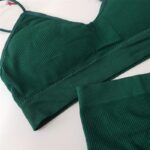 ست نیم‌تنه و شلوارک ورزشی زنانه ماییلدا مدل 5368