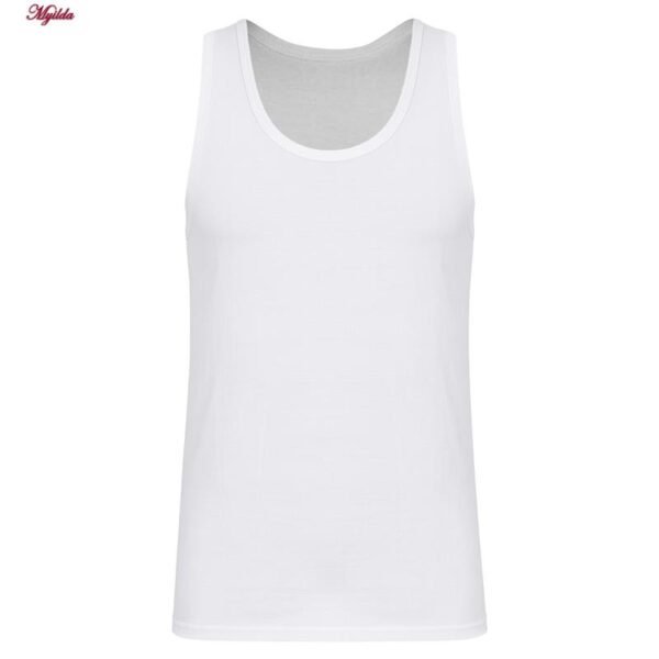 زیرپوش رکابی یقه گرد مردانه آیدا جید مدل نخ پنبه کد 5330-2 بسته 2 عددی