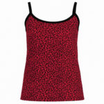 تاپ راحتی زنانه ماییلدا مدل پلنگی کد 5328-1