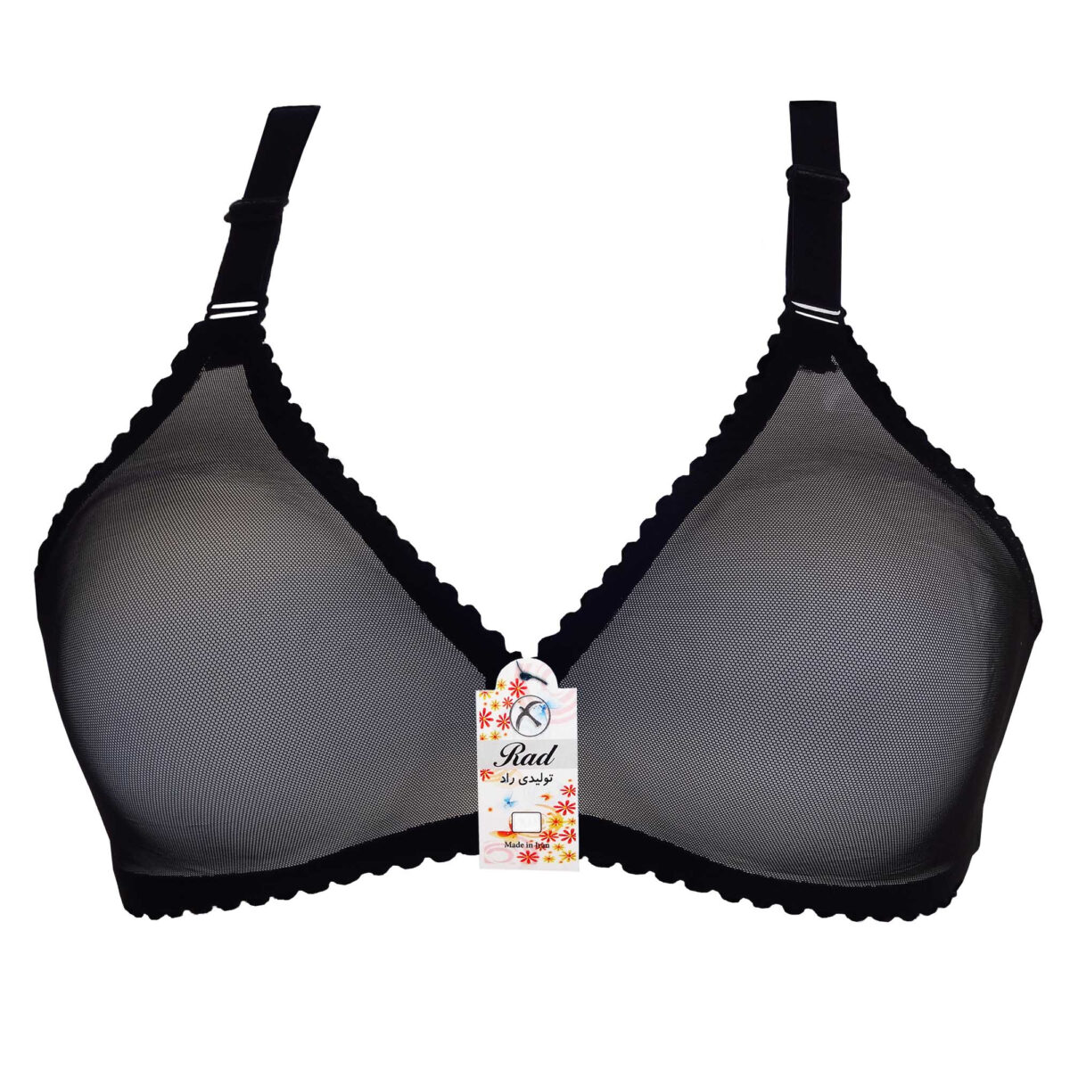 سوتین زنانه تولیدی راد مدل 441 رنگ مشکی سوتین زنانه تولیدی راد مدل 441 رنگ مشکی