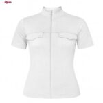 تی شرت آستین کوتاه ورزشی زنانه ماییلدا مدل 5338-556