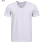 زیرپوش آستین کوتاه یقه گرد مردانه آیدا جید مدل نخ پنبه کد 5331-1 بسته 2 عددی