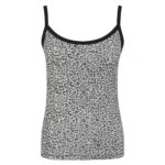 تاپ راحتی زنانه ماییلدا مدل پلنگی کد 5328-1