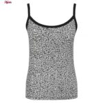 تاپ راحتی زنانه ماییلدا مدل پلنگی کد 5328-1