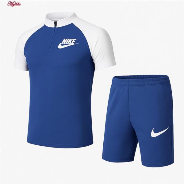 ست تی‌شرت آستین کوتاه و شلوارک ورزشی مردانه مدل 5374-806