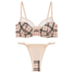 ست شورت و سوتین زنانه تریوت مدل فنردار کد 5398