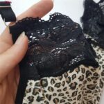 ست شورت و سوتین زنانه ماییلدا مدل پلنگی فنردار کد 5394