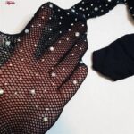 جوراب شلواری زنانه مدل نگین دار کد 5380