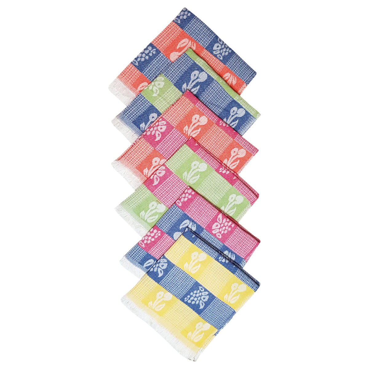 دستمال نظافت خانه و آشپزخانه نخ ماییلدا مدل 5399 بسته 6 عددی دستمال نظافت خانه و آشپزخانه نخ ماییلدا مدل 5399 بسته 6 عددی