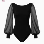 بادی آستین بلند زنانه پاپیلون مدل 5376-452