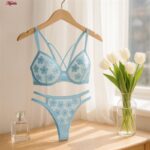 ست شورت و سوتین زنانه کارنا رز مدل فنردار کد 5427