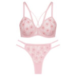 ست شورت و سوتین زنانه کارنا رز مدل فنردار کد 5427