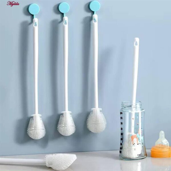 برس شیشه شوی مدل سیلیکونی 360 درجه کد 5434 بسته 5 عددی