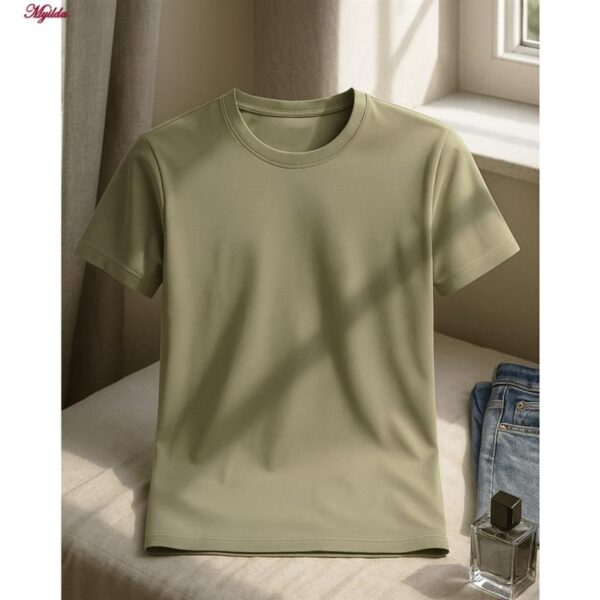 تی‌شرت آستین کوتاه مردانه برهان تن پوش مدل پنبه ای کد 1022