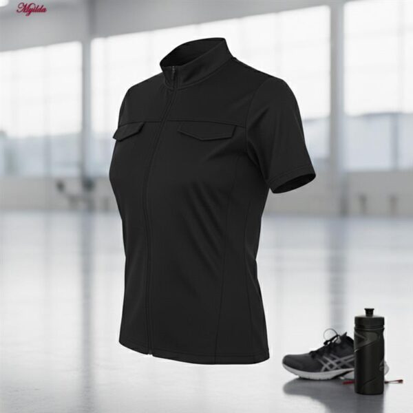 تی شرت ورزشی آستین کوتاه زنانه ماییلدا مدل 5486-576