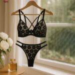 ست شورت و سوتین زنانه کارنا رز مدل فنردار کد 5427