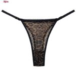 ست شورت و سوتین زنانه شارمین مدل جکدار فنردار پلنگی کد 5458-1066