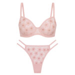 ست شورت و سوتین زنانه کارنا رز مدل فنردار کد 5425