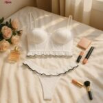 ست شورت و نیم‌تنه زنانه ماییلدا مدل فنردار کد 5432-606