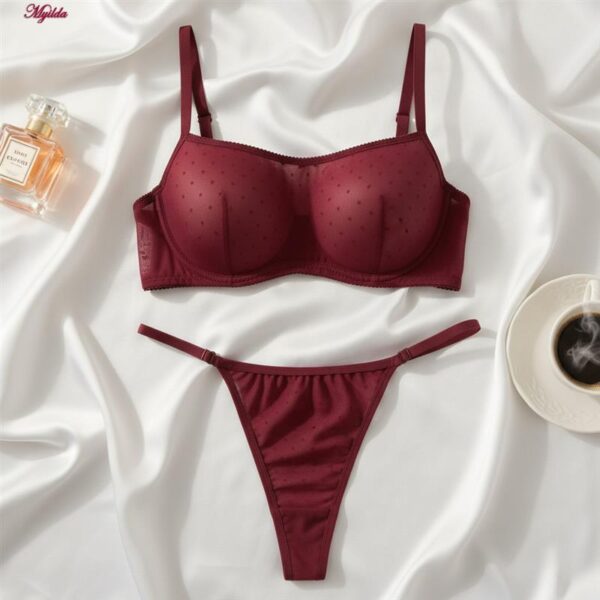 ست شورت و سوتین زنانه براگور مدل فنردار تاپی کد 5462-2030