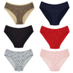 شورت زنانه اما مدل 5410-4045 بسته 6 عددی