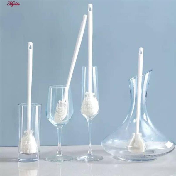 برس شیشه شوی مدل سیلیکونی 360 درجه کد 5434 بسته 2 عددی