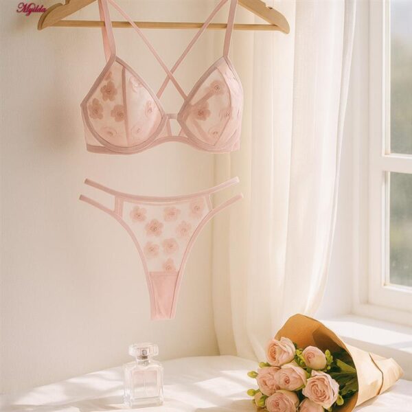 ست شورت و سوتین زنانه کارنا رز مدل فنردار کد 5427