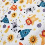 حوله استخری ماییلدا طرح فضانورد کد 5539 سایز 100x50 سانتی متر