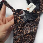 ست شورت و سوتین زنانه کارنا رز مدل فنردار پلنگی کد 5547