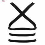 کراپ تاپ زنانه ماییلدا مدل گل گلی گیپوری کد 5474-1837