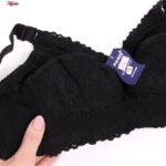 سوتین زنانه پانیذ مدل بدون فنر کد 66369 رنگ مشکی