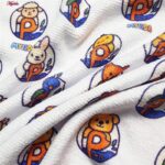 حوله دست و صورت ماییلدا طرح مزرعه حیوانات کد 5538 سایز 75x35 سانتی متر