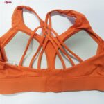 نیم تنه ورزشی زنانه ماییلدا مدل اسپورت پد ثابت پشت ضربدری کد 4848