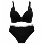 ست شورت و سوتین زنانه براگور مدل اسفنجی فنردار کد 5483-3130