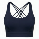 نیم تنه ورزشی زنانه ماییلدا مدل اسپورت پد ثابت پشت ضربدری کد 4848