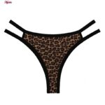 ست شورت و سوتین زنانه کارنا رز مدل فنردار پلنگی کد 5547