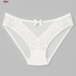 شورت زنانه ماییلدا مدل گیپور گل گلی کد 5544-7033