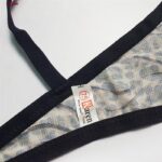 ست شورت و سوتین زنانه کارنا رز مدل فنردار پلنگی کد 5548