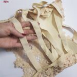 تاپ زنانه ماییلدا مدل گل گلی گیپوری کد 5474-1837