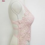 تاپ زنانه ماییلدا مدل گل گلی گیپوری کد 5474-1837