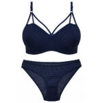 ست شورت و سوتین زنانه شارمین مدل فنردار هارنس دار کد 5464-3130