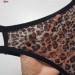 ست شورت و سوتین زنانه کارنا رز مدل فنردار پلنگی کد 5547