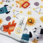 حوله دست و صورت ماییلدا طرح فضانورد کد 5538 سایز 75x35 سانتی متر