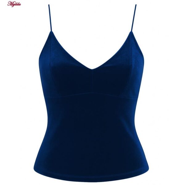 تاپ زنانه ماییلدا مدل مخمل کد 5471-861