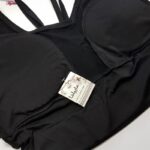 نیم‌تنه ورزشی زنانه مدل پددار بند ضربدری کد 5485-466