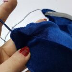 تاپ زنانه ماییلدا مدل مخمل کد 5471-861