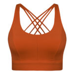 نیم تنه ورزشی زنانه ماییلدا مدل اسپورت پد ثابت پشت ضربدری کد 4848