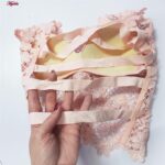 تاپ زنانه ماییلدا مدل گل گلی گیپوری کد 5474-1837