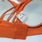 نیم تنه ورزشی زنانه ماییلدا مدل اسپورت پد ثابت پشت ضربدری کد 4848